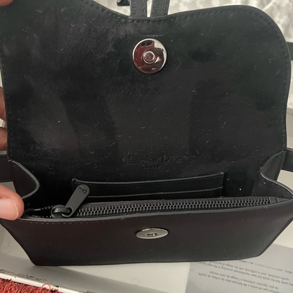 DIOR SADDLE BELT POUCH
BLACK MATTE - Picture 2 of 11